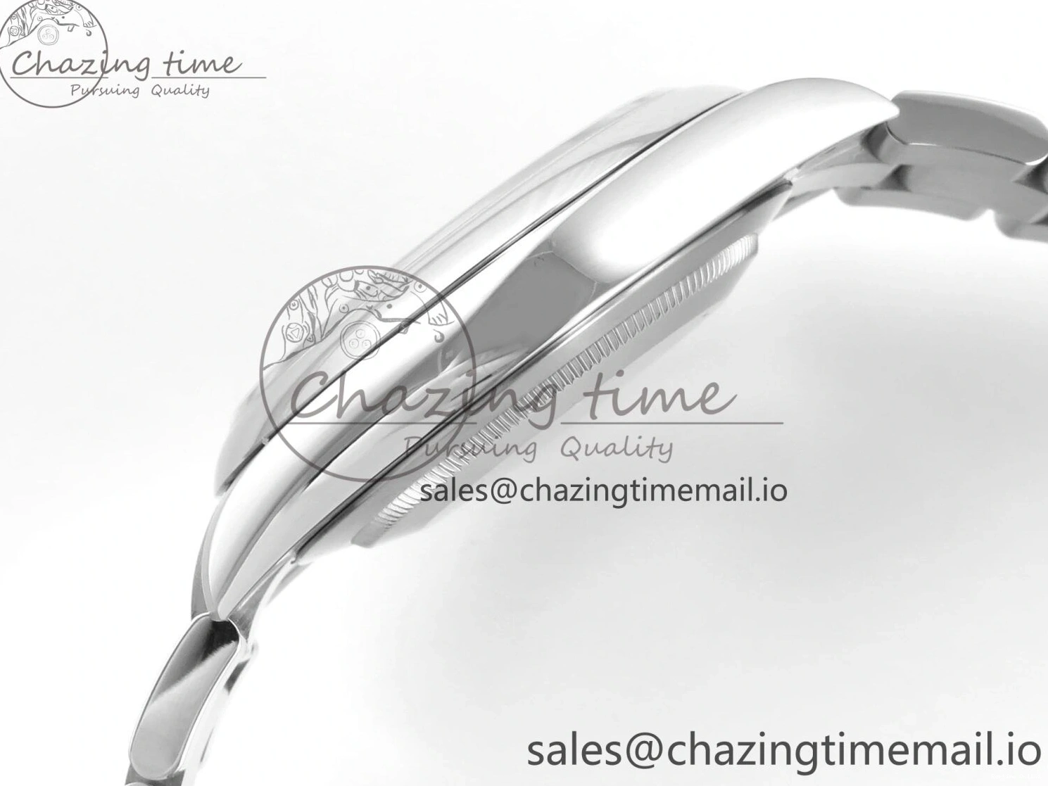 0204 Sustainable Oyster Perpetual 124300 41mm EWEF Best Edition 904L Steel Red Dial A 768